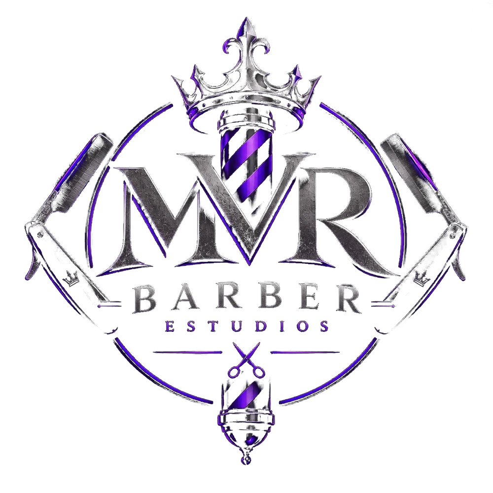 Emblema de MVR Barber Estudios